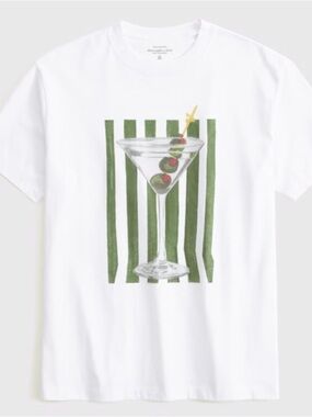 ABERCROMBIE MARTINI TEE SHIRT